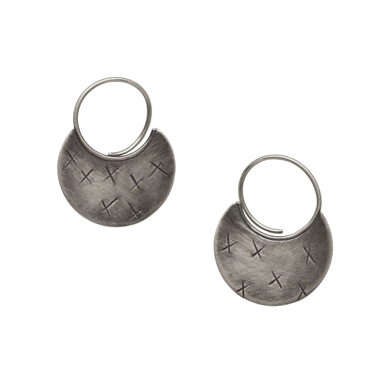 Disc Earrings X&