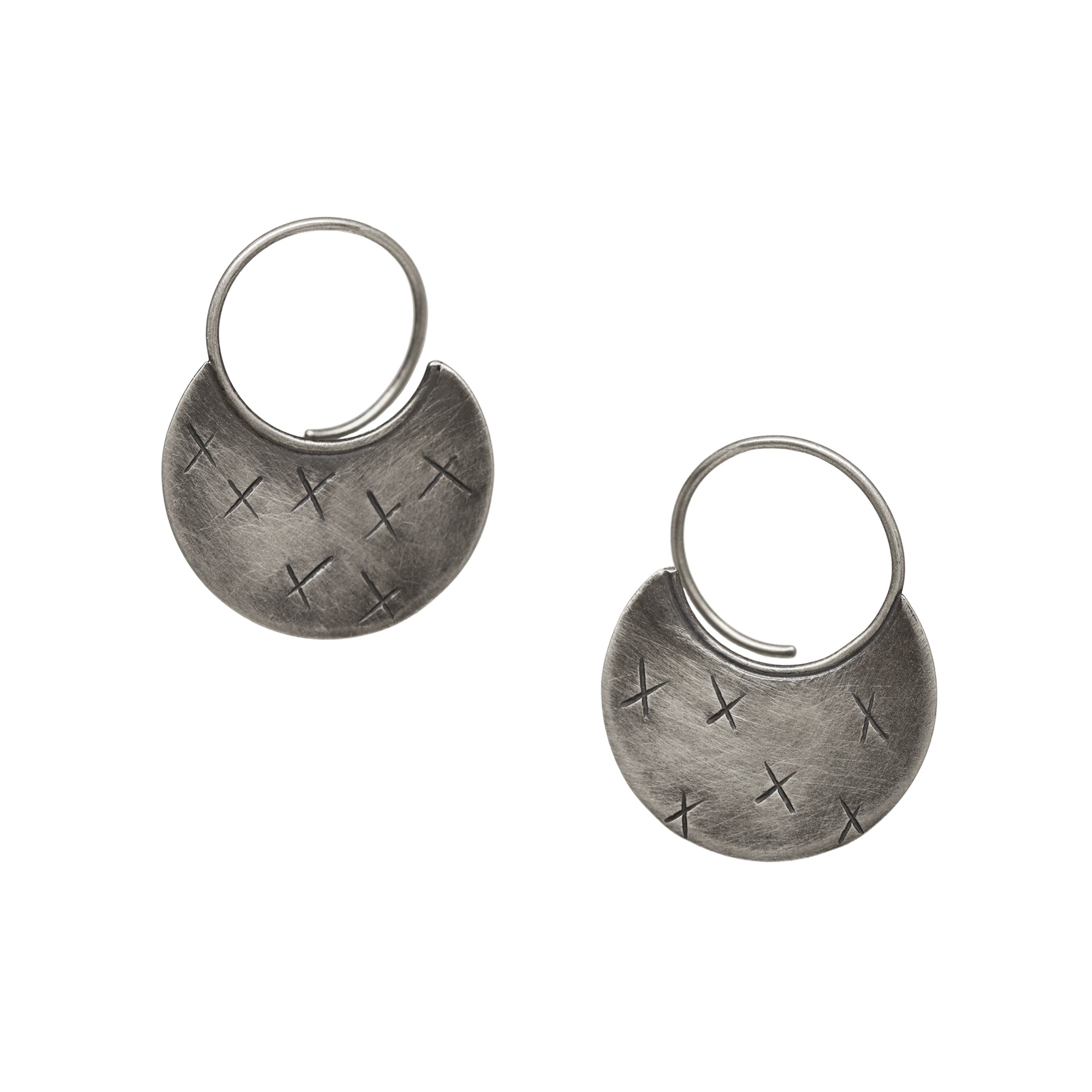 Disc Earrings X&