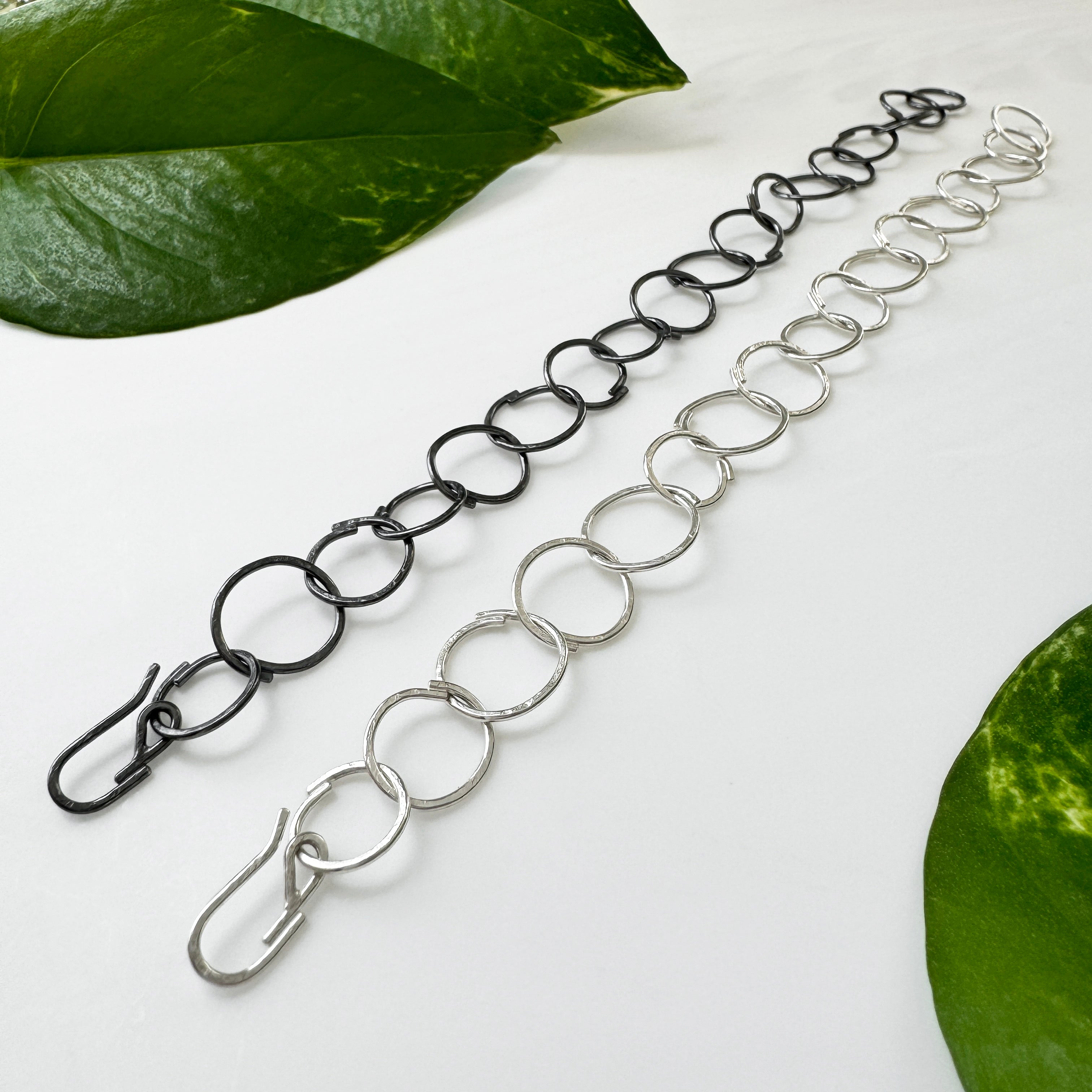 Sketch Links Bracelet - Sterling