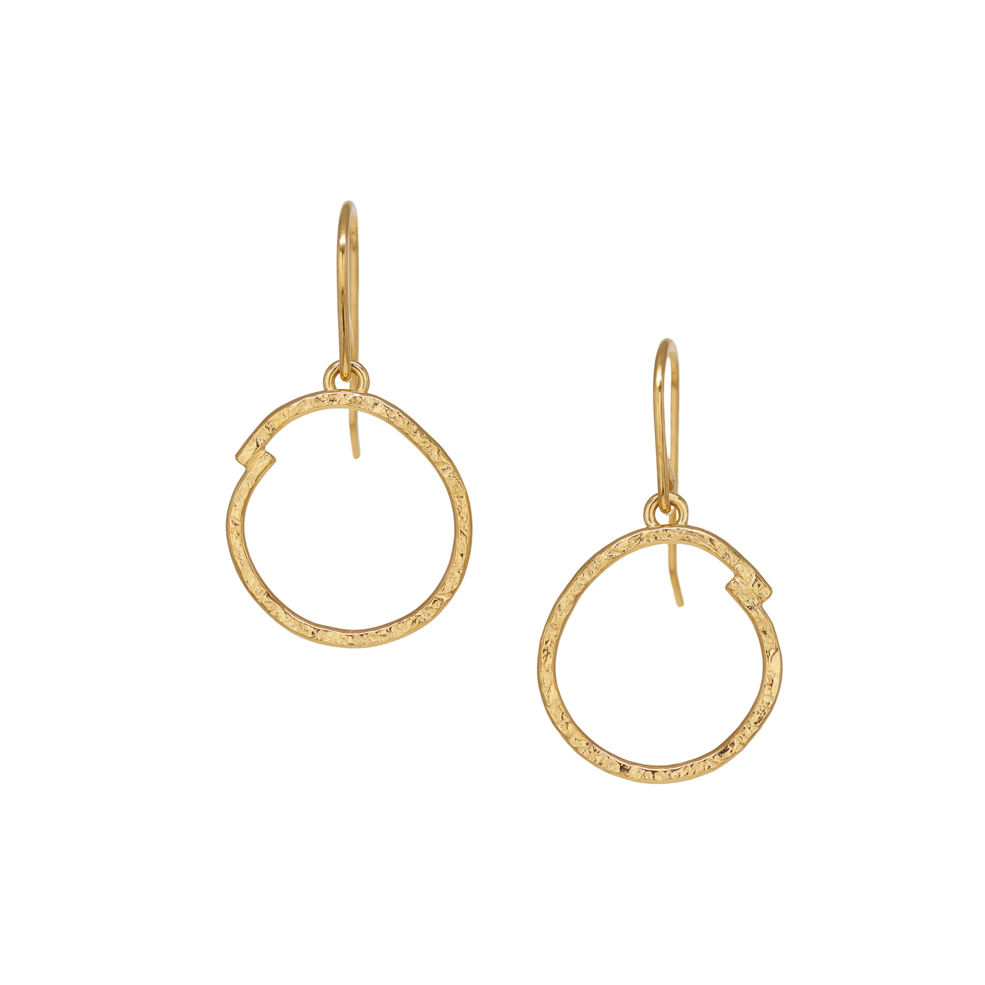 Sketch Earrings - Small - Vermeil