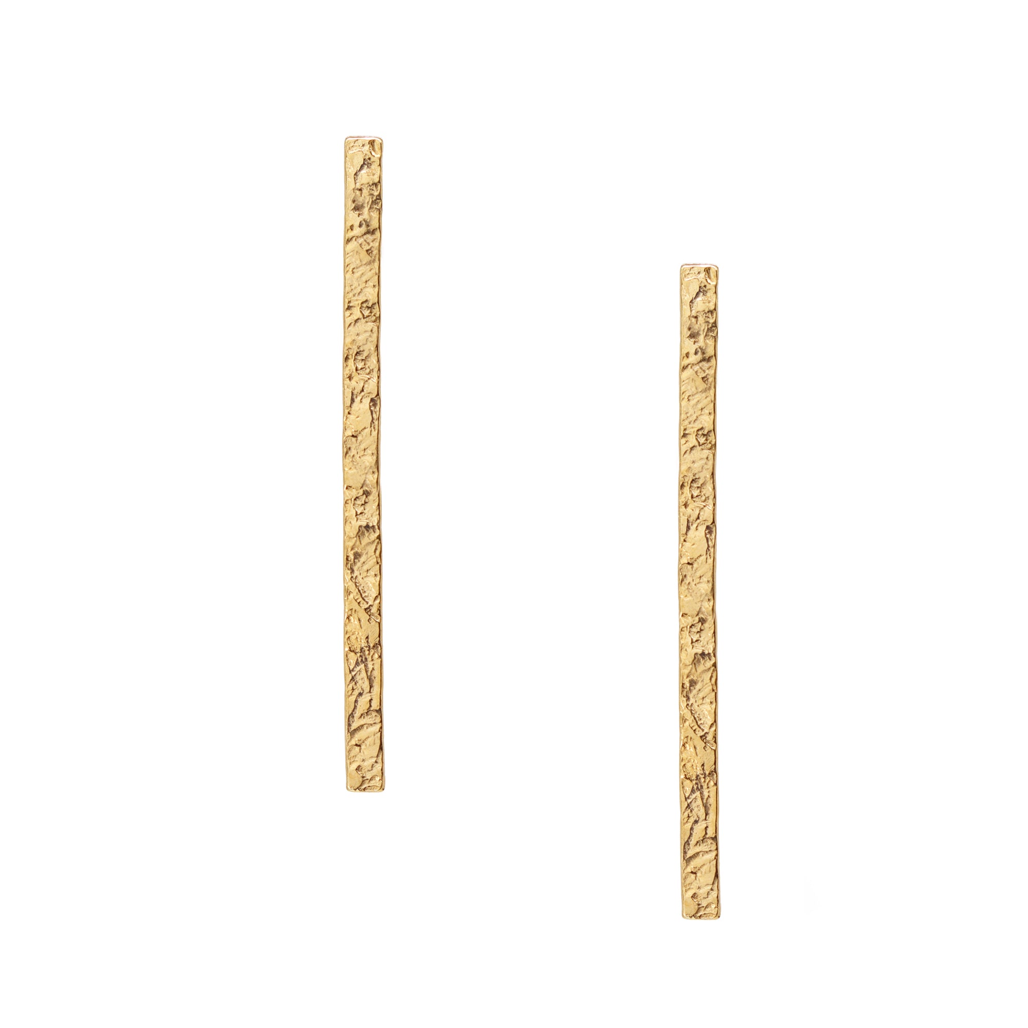 Terrain Bar Studs - Large - 18K Vermeil