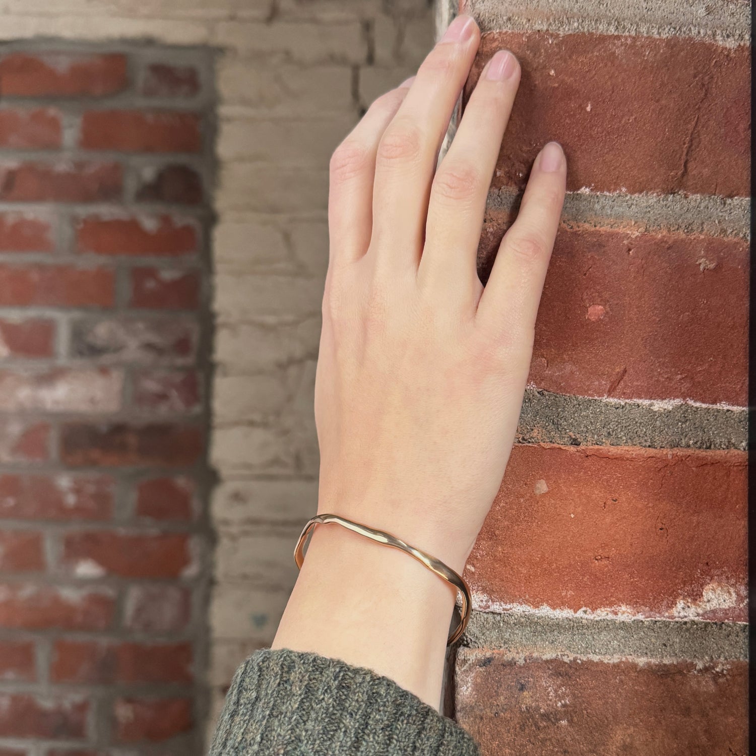 Tidal Cuff Bracelet - Bronze