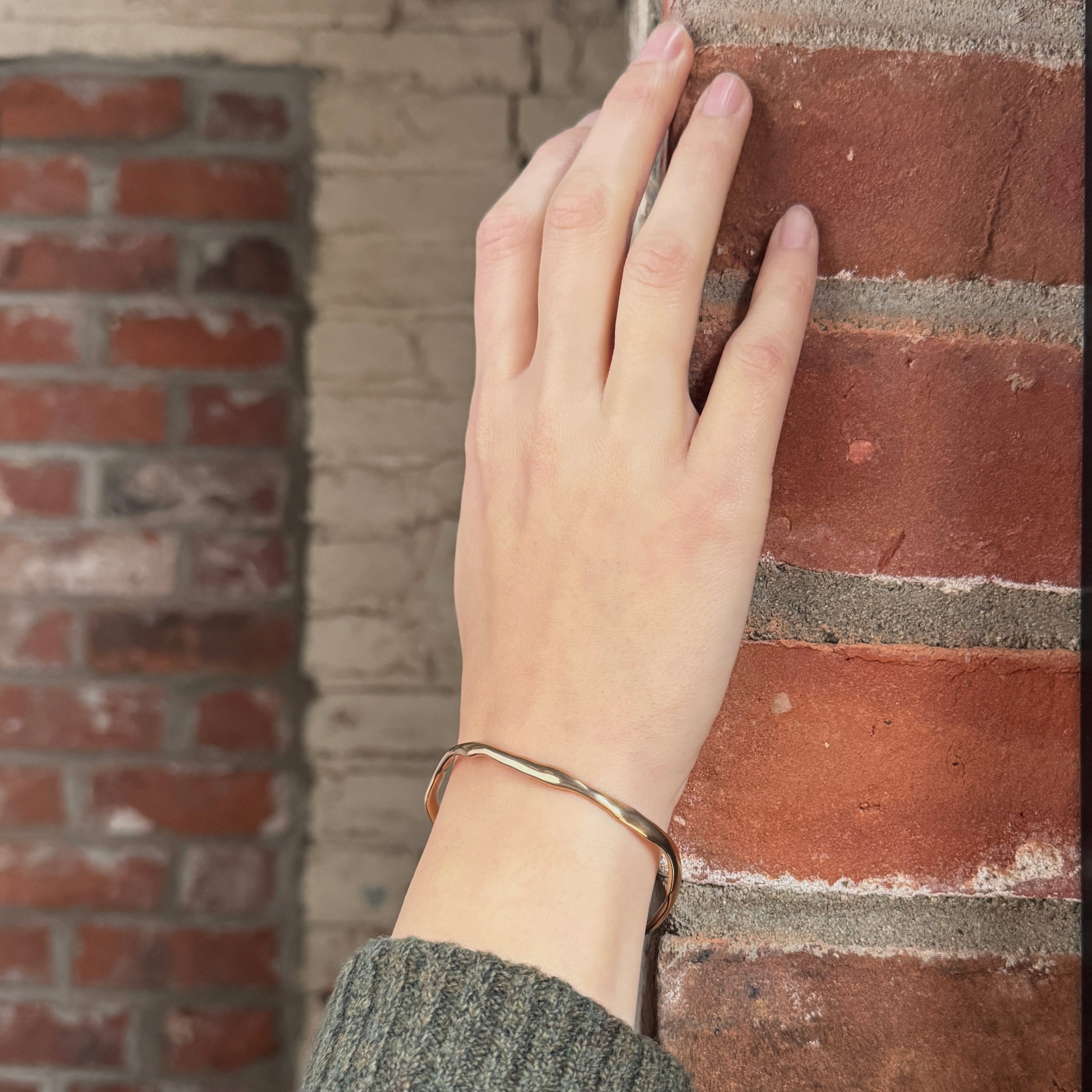 Tidal Cuff Bracelet - Bronze