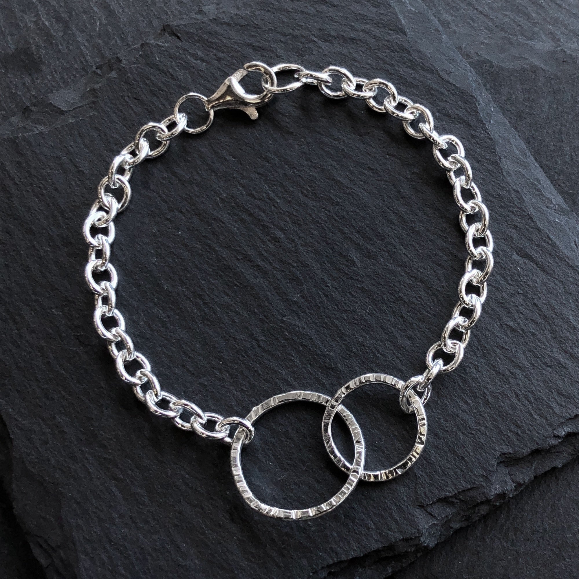 Eclipse - Unity Bracelet - Bright Sterling