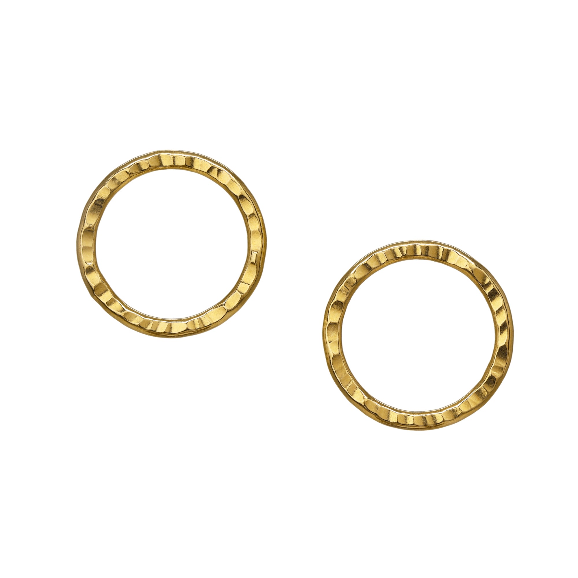 Eclipse Studs - Vermeil Moonbeam