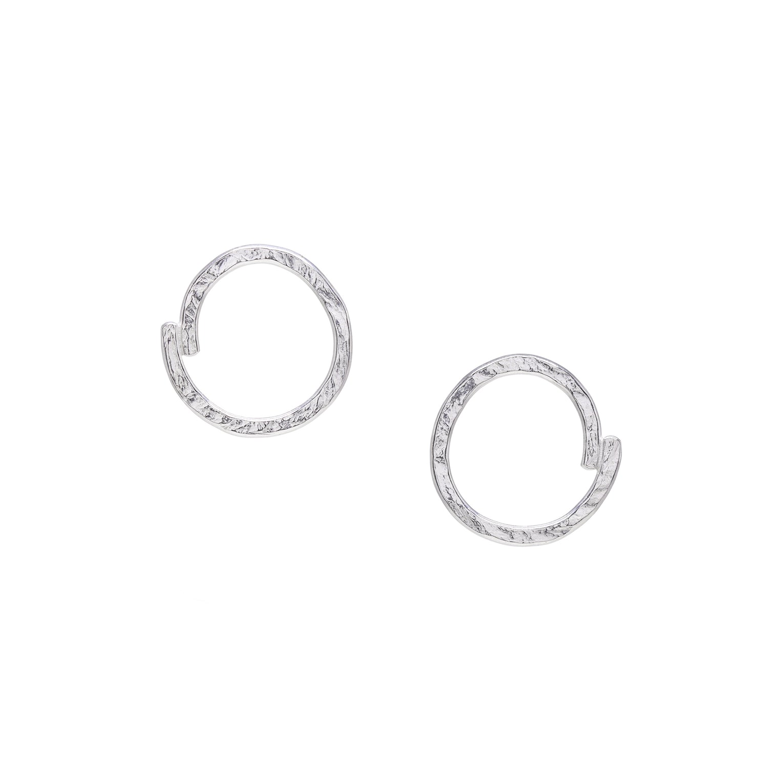 Sketch Studs - Small - Bright Sterling