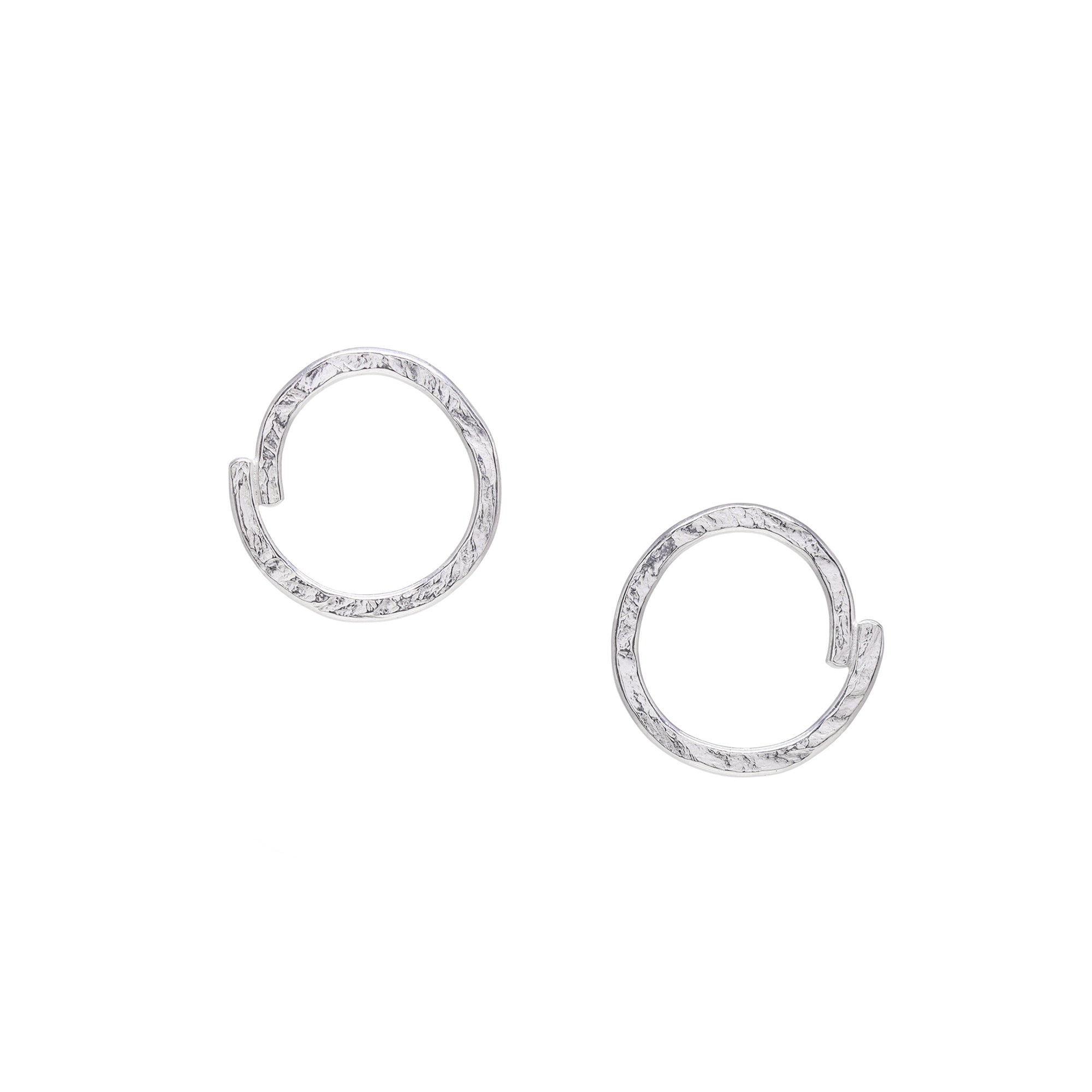 Sketch Studs - Small - Bright Sterling