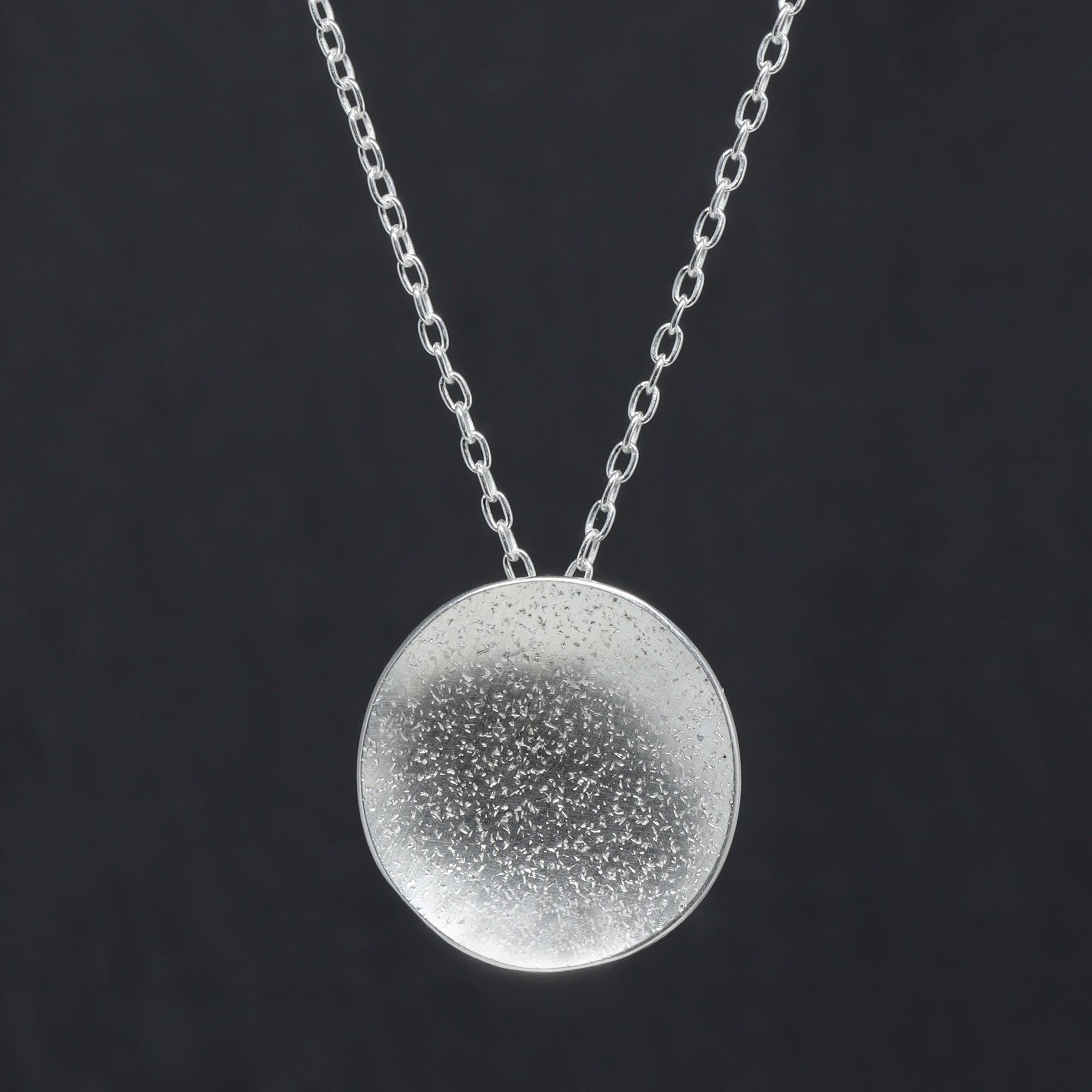 Stardust Pendant - Bright Sterling