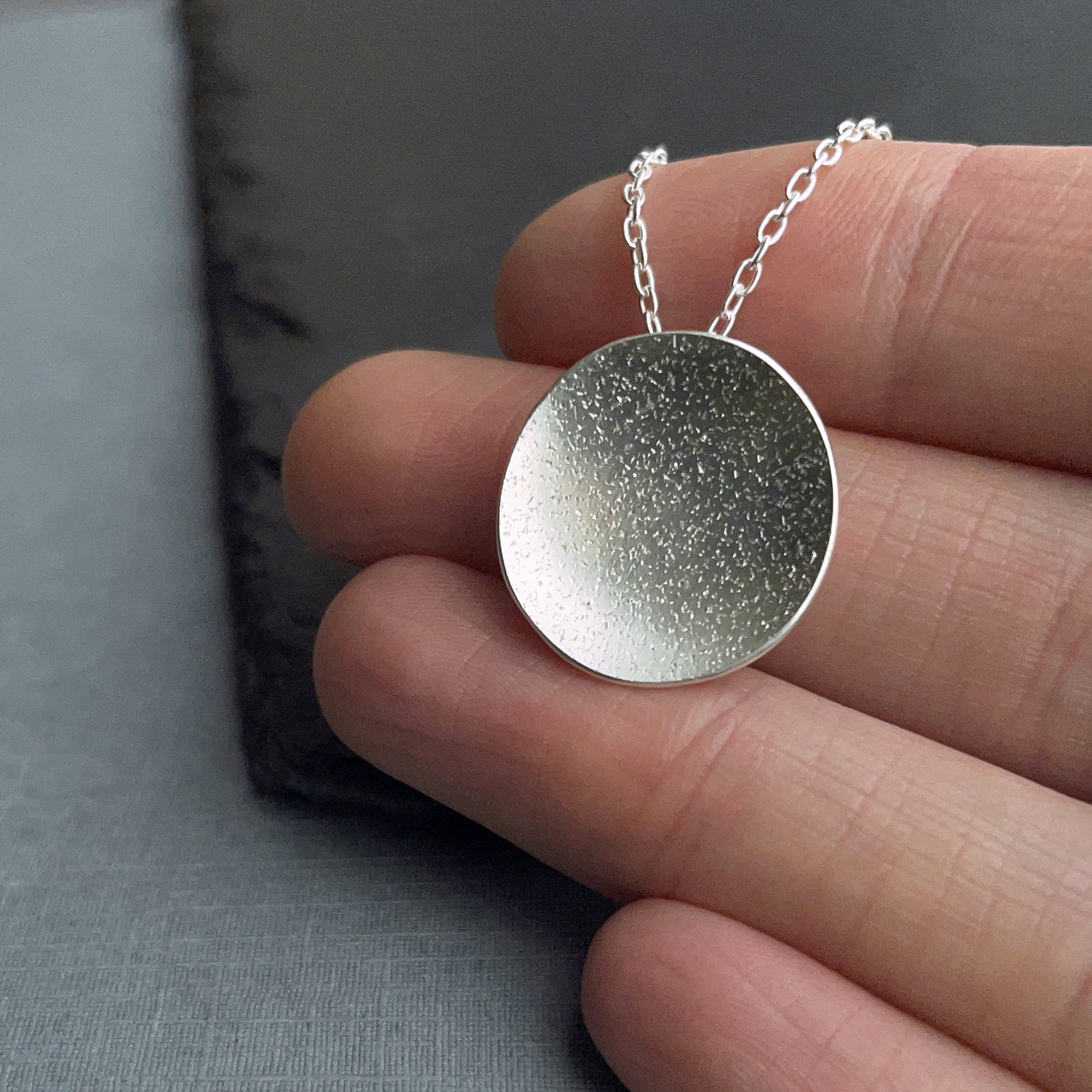 Stardust Pendant - Bright Sterling