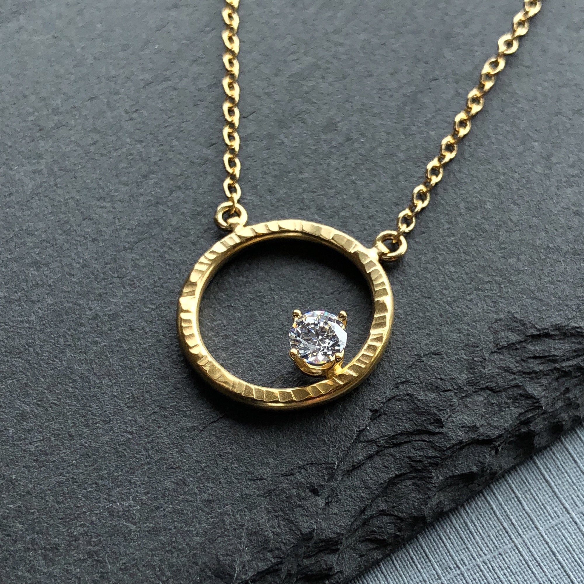 Eclipse Necklace - Classic - 18K Vermeil