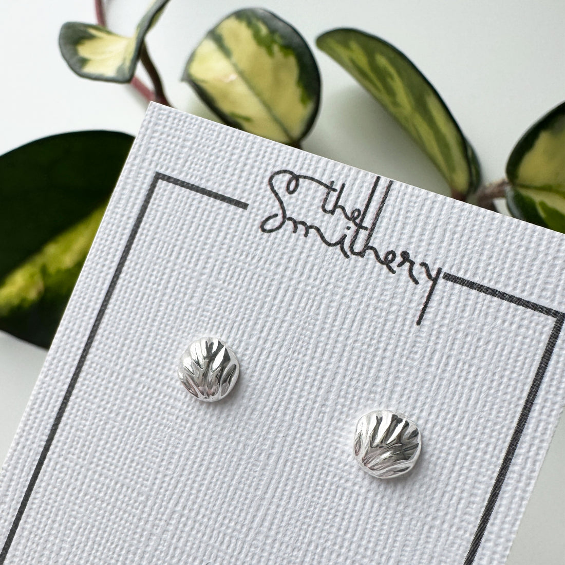 Drift Dome Studs - Bright Sterling