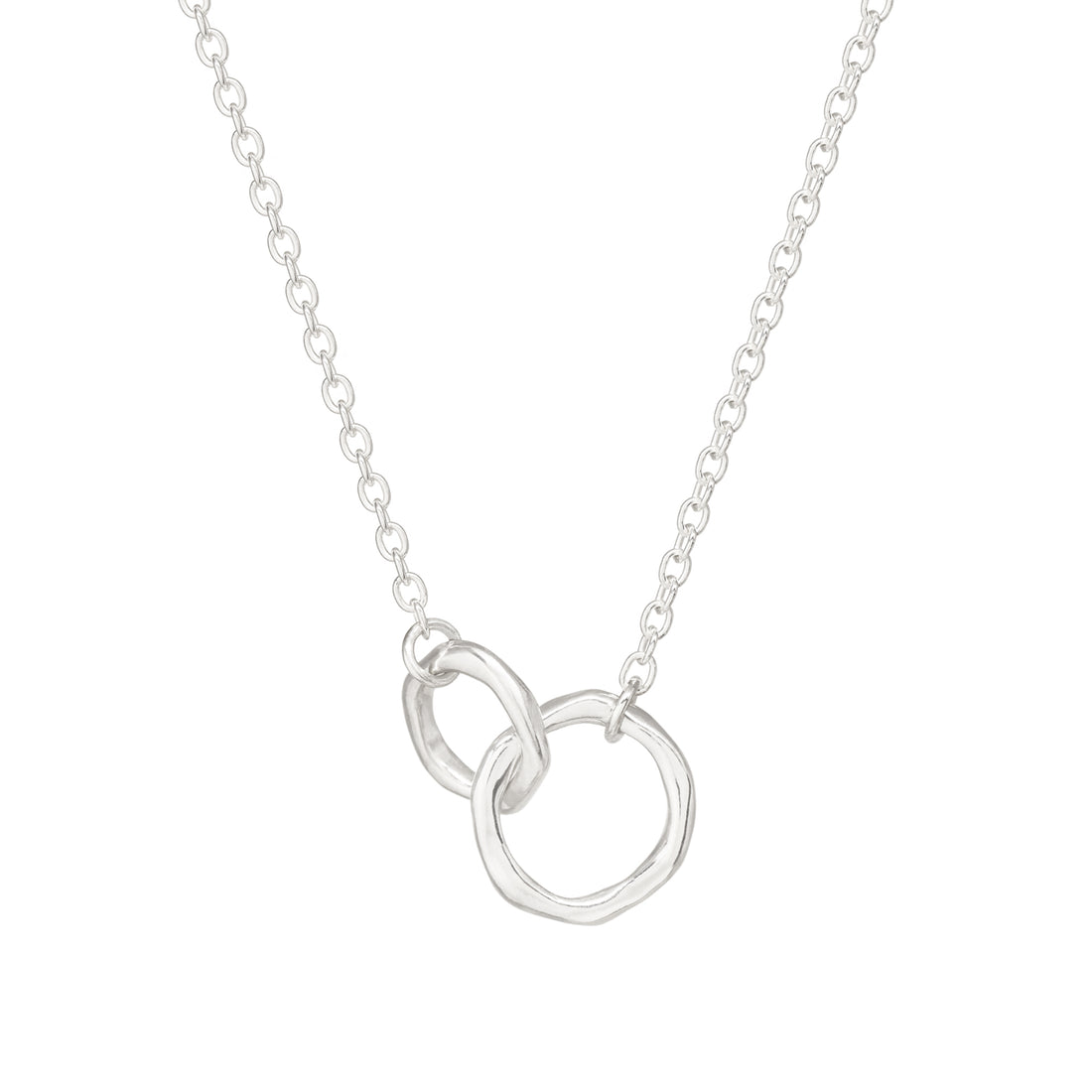 Tidal Unity Necklace - Bright Sterling Silver