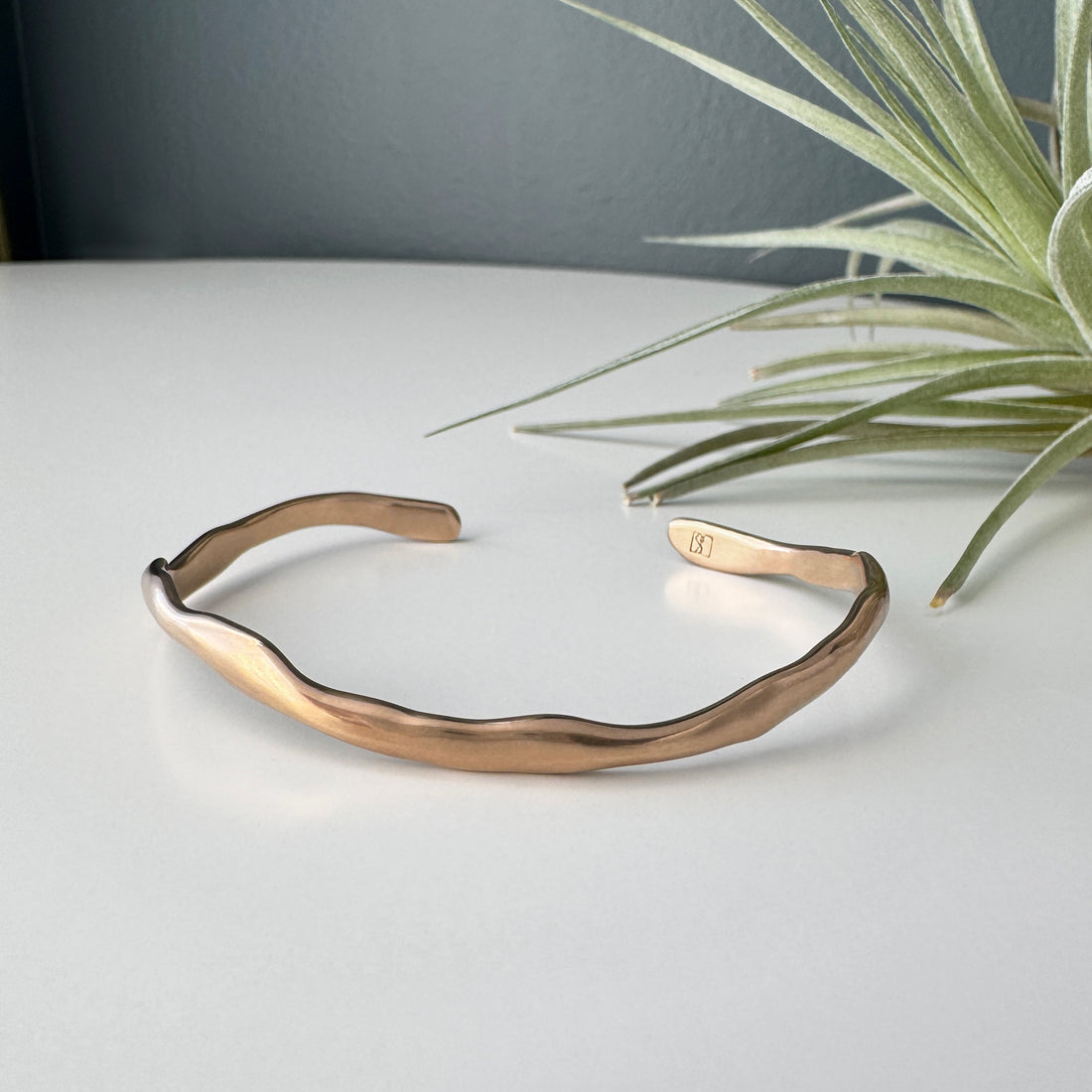 Tidal Cuff Bracelet - Bronze