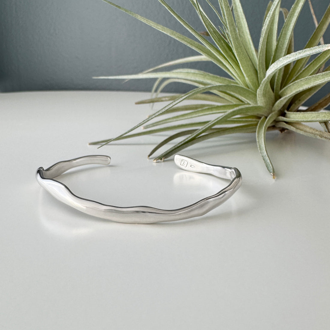 Tidal Cuff Bracelet - Sterling Silver