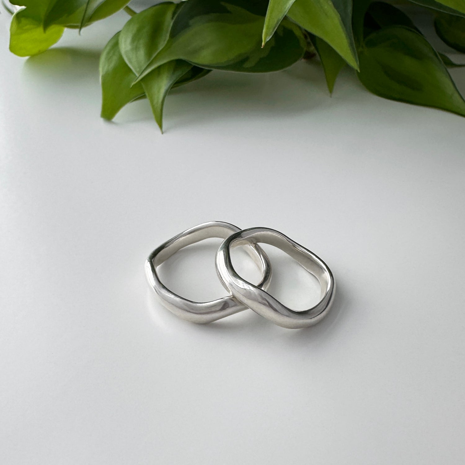 Tidal Organic Ring - Sterling Silver