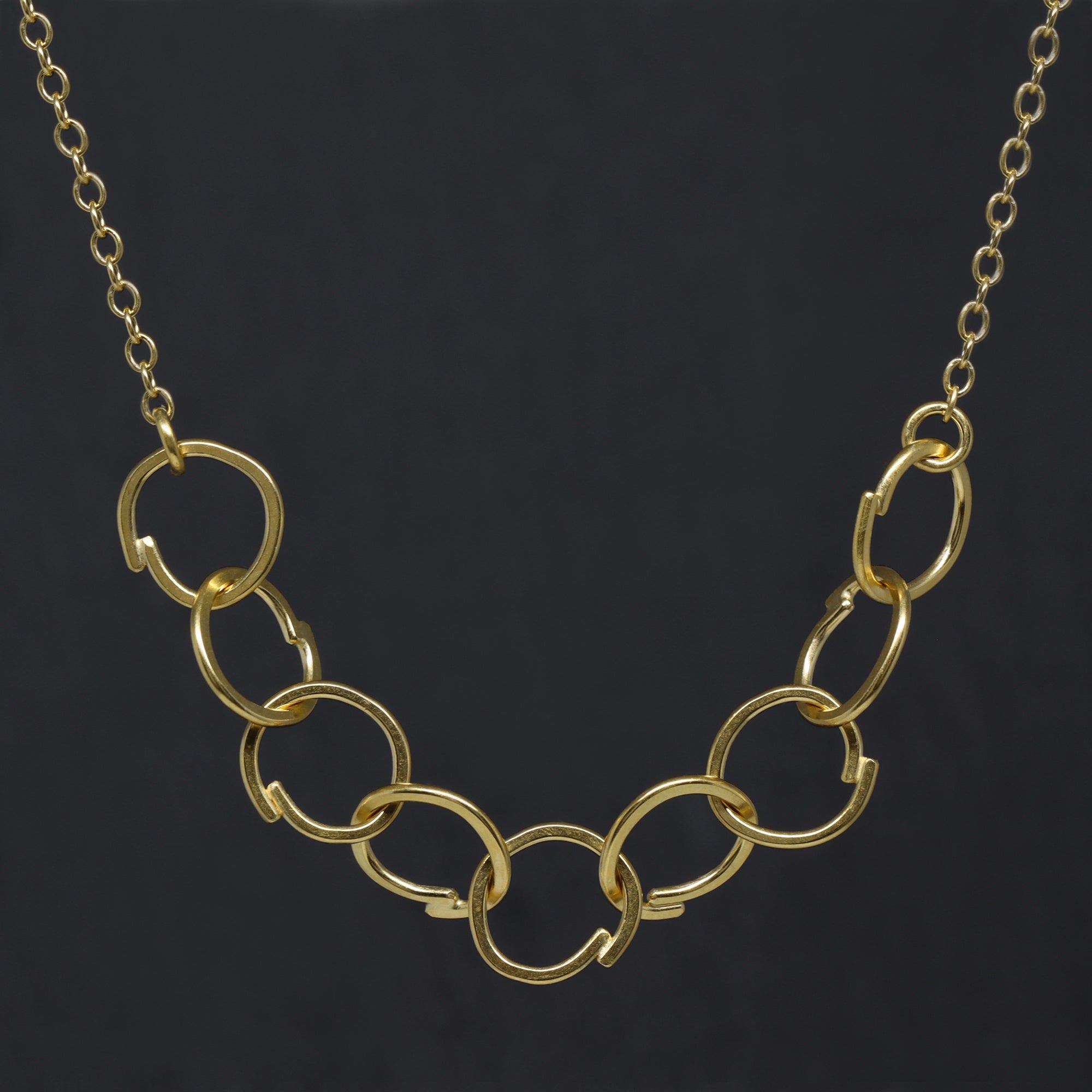 Sketch Mini Links Necklace - Vermeil