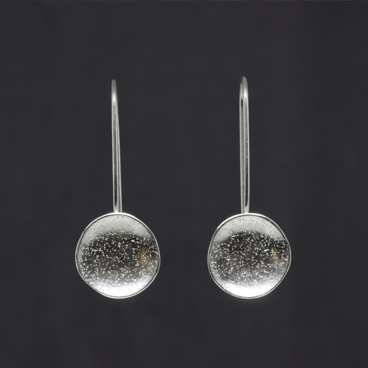 Stardust Earrings - Bright Sterling