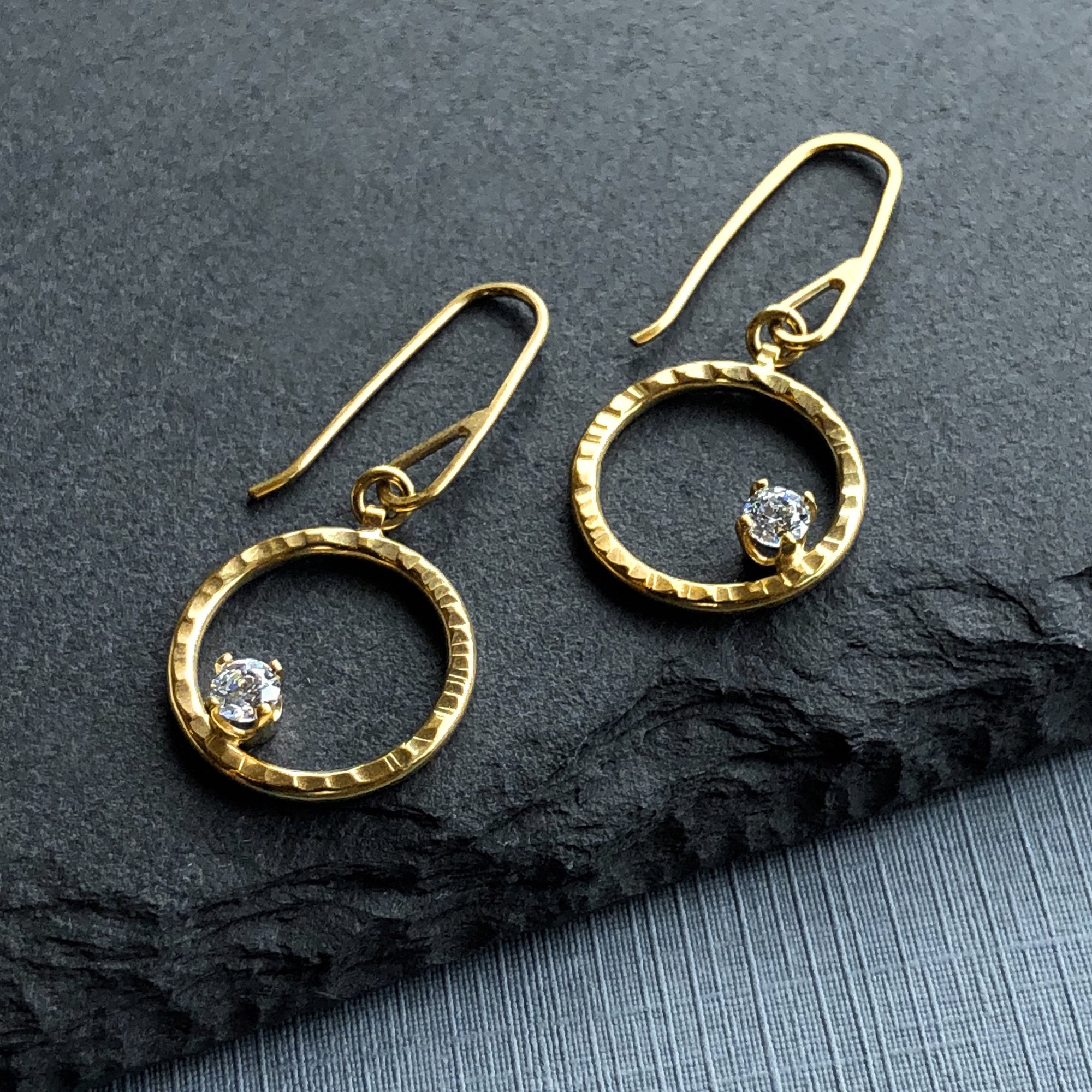 Eclipse Earrings - Classic - Vermeil