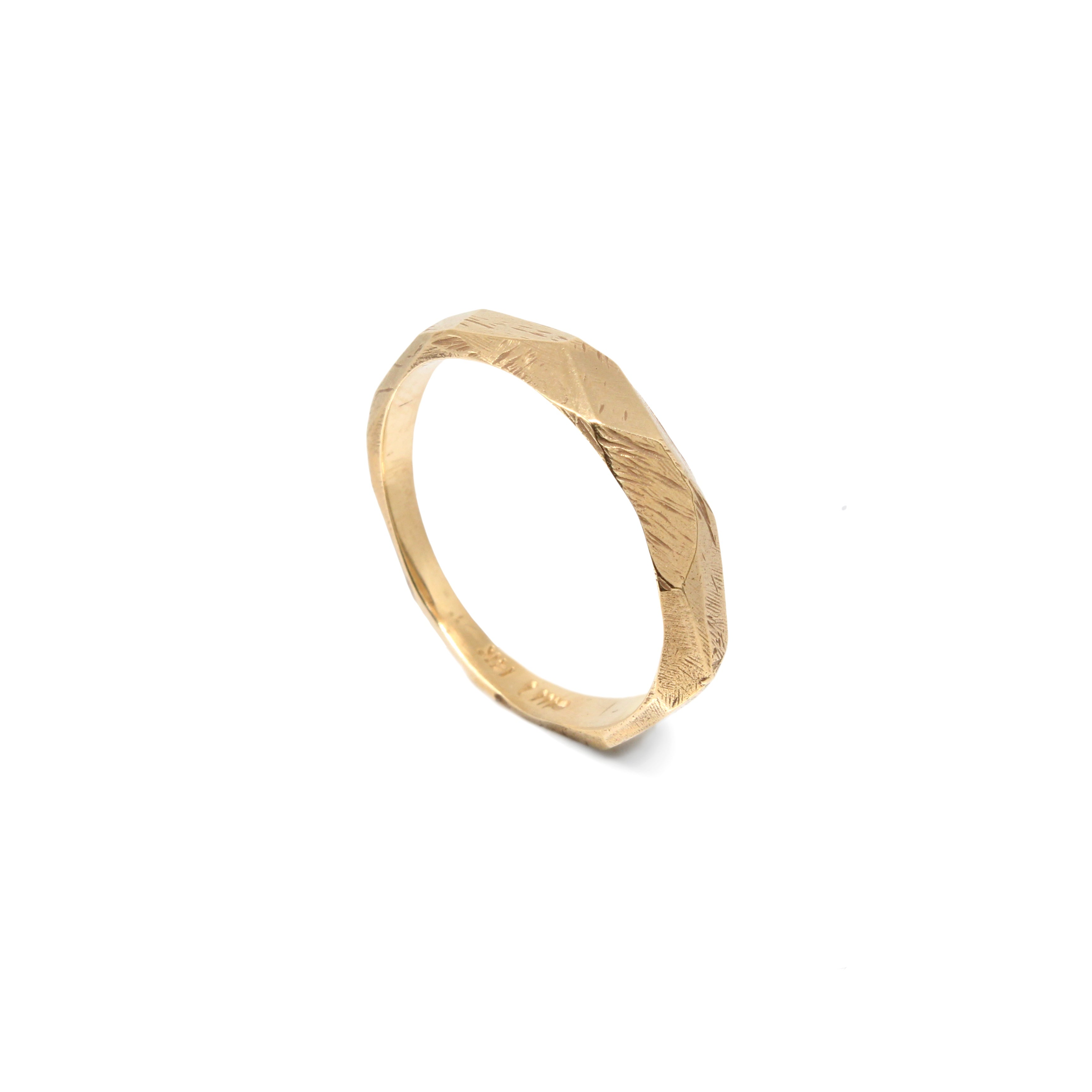 Dreaming of Glacier Ring - 14K Yellow Gold